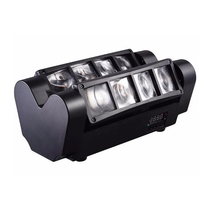 Высокое качество 8X10W мини LED Паук свет DMX512 движущийся головной RGBW Луч клуб Dj Диско