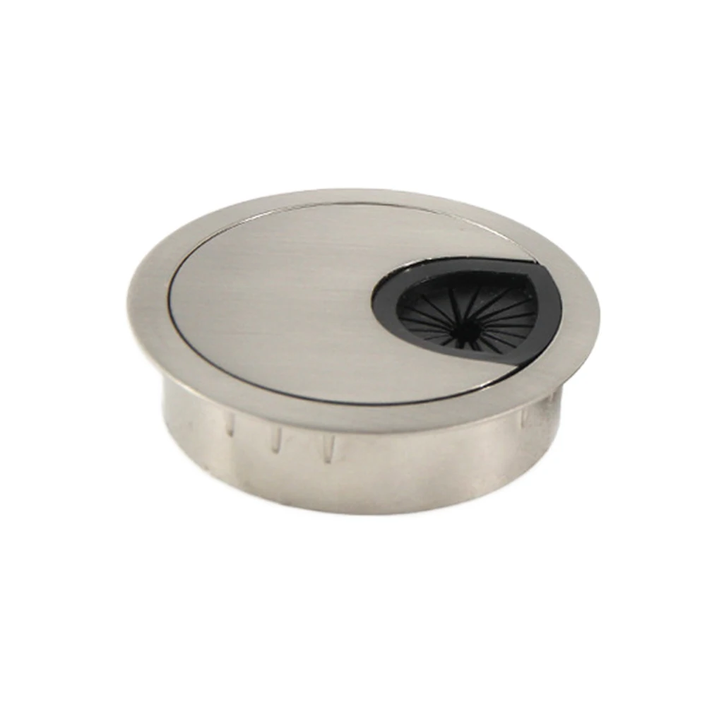 'Лучший' 60 мм цинкового сплава стол втулка кабель Шнур отверстие Крышка для