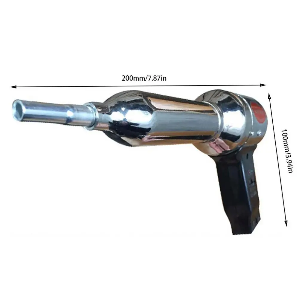 Пистолет горячего воздуха термостатический пластиковый сварочный фонарь 700 Вт Pp пластиковый Электрический тепловой пистолет Прочный Контроль скорости