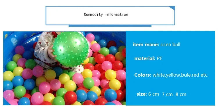1000 штук 8 см диаметр торговля мяч ямы океан шар для плавания игрушка пластиковые шары детская площадка