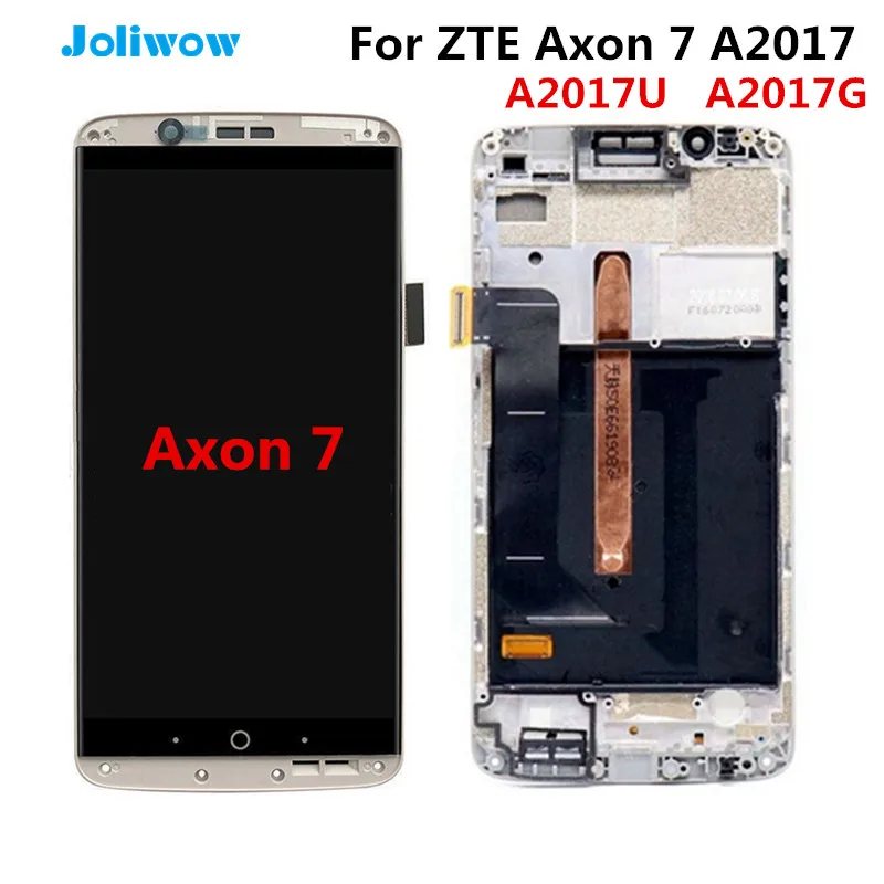 

Tested! AMOLED For ZTE Axon 7 A2017 A2017U A2017G lcd Display Touch Screen Digitizer Aseembly Replacement For ZTE Axon 7 LCD