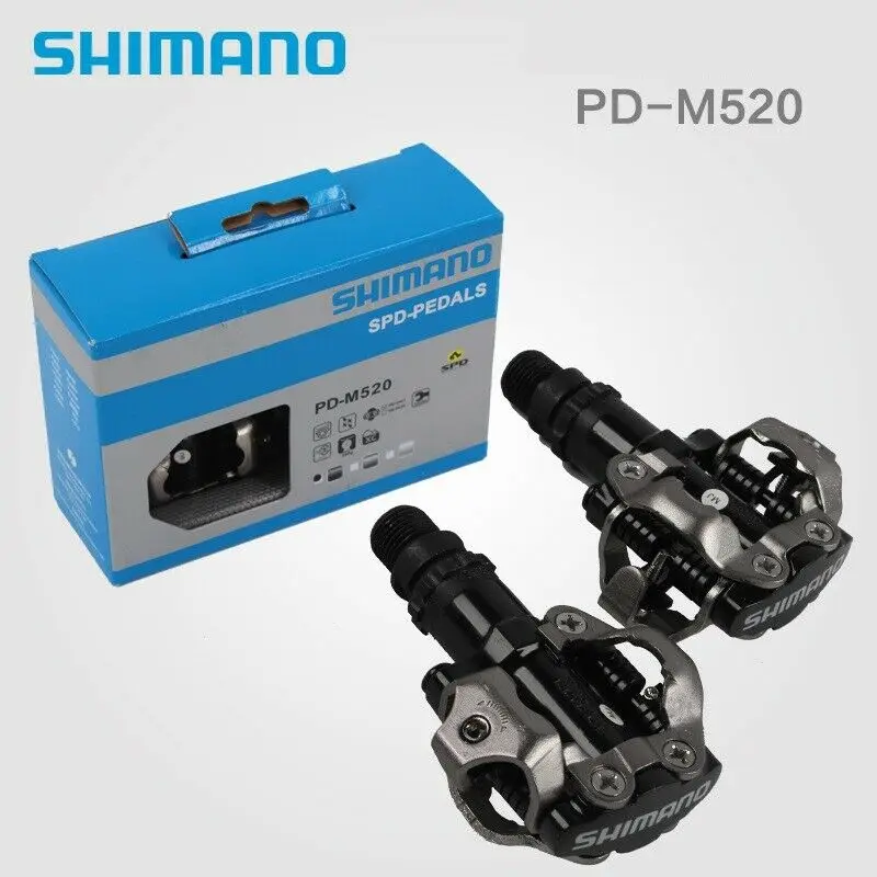 Shimano Deore XT PD-M8000 PD-M8020 M520 540 SPD бесклипсовая педаль MTB педали бутсы