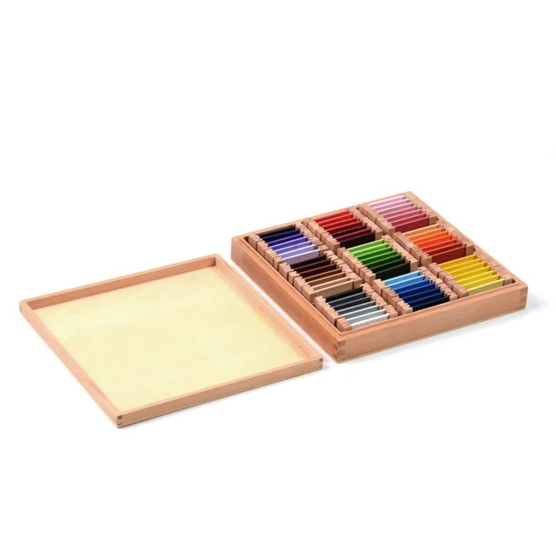 Baby Toy Montessori Wood Color Tablet 3rd Box Early Childhood Education Preschool Training Kids Toys Brinquedos Juguetes Baby Toy Montessori Wood Color Tablet 3rd Box Early Childhood Education Preschool Training Kids Toys Brinquedos Juguetes