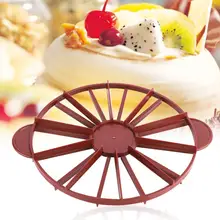 Бытовой пирог Торт 10/12 резак круглый одинаковый Порционный маркер разделитель выпечки инструмент высокое качество кухонные аксессуары