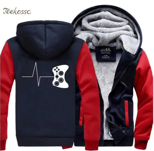 For Gamers Zipper Hoodies Funny Gaming Video Sweatshirts 2018 Hot