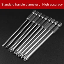 9pcs Shank 1/4 Inch S2 Alloy Steel 100mm Long Magnetic Long Hex Cross Head Screwdriver Bits Electric Screwdriver Set цена 9pcs Shank 1/4 Inch S2 Alloy Steel 100mm Long Magnetic Long Hex Cross Head Screwdriver Bits Electric Screwdriver Set цены онлайн