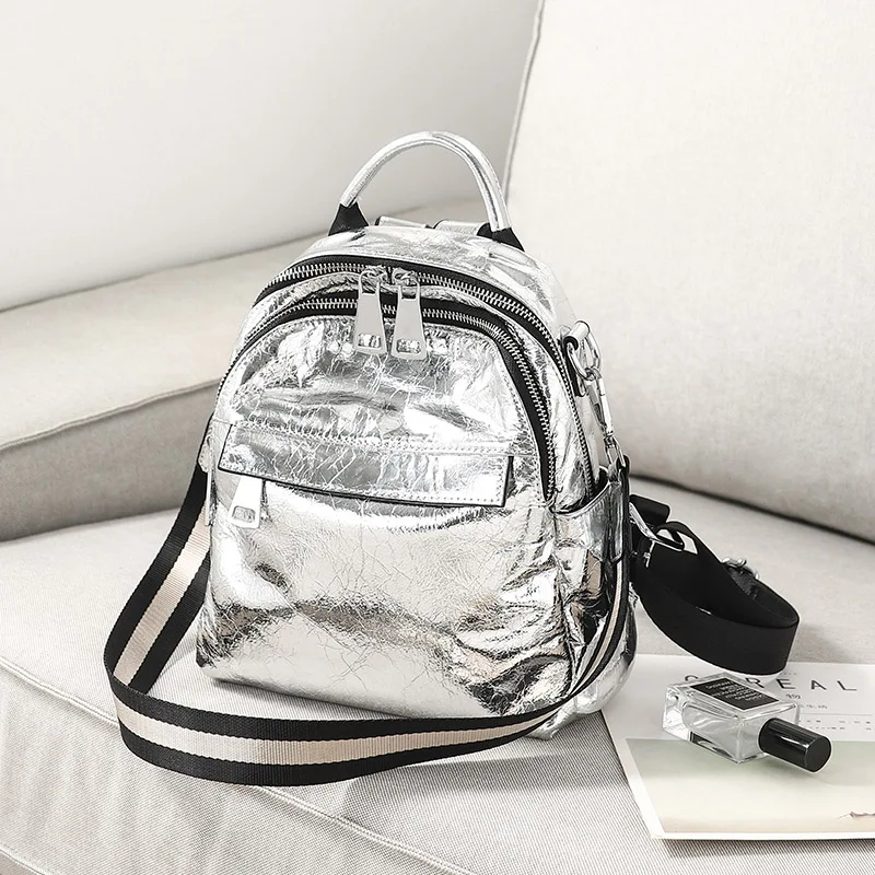 metallic backpacks