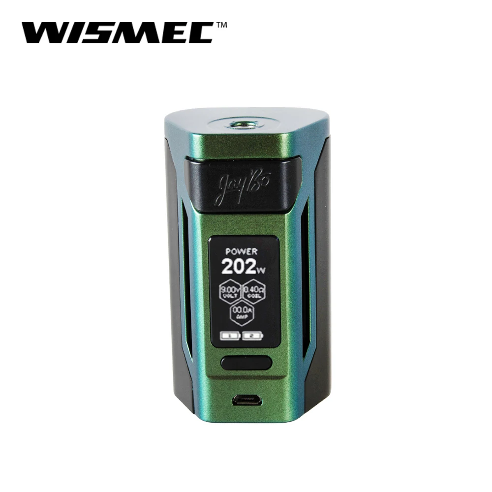 Оригинальный Wismec Reuleaux RX2 21700 TC мод 230W совместим с 21700/18650 батареи вейп комплект
