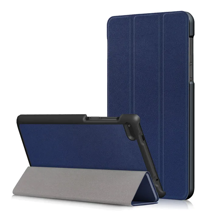 Чехол-книжка из искусственной кожи чехол для lenovo Tab4 Tab 4 7 Essential 7304X TB-7304I TB-7304X 7-ми дюймовых планшетов(Tab7 Эфирное)+ 2 шт. Экран пленка