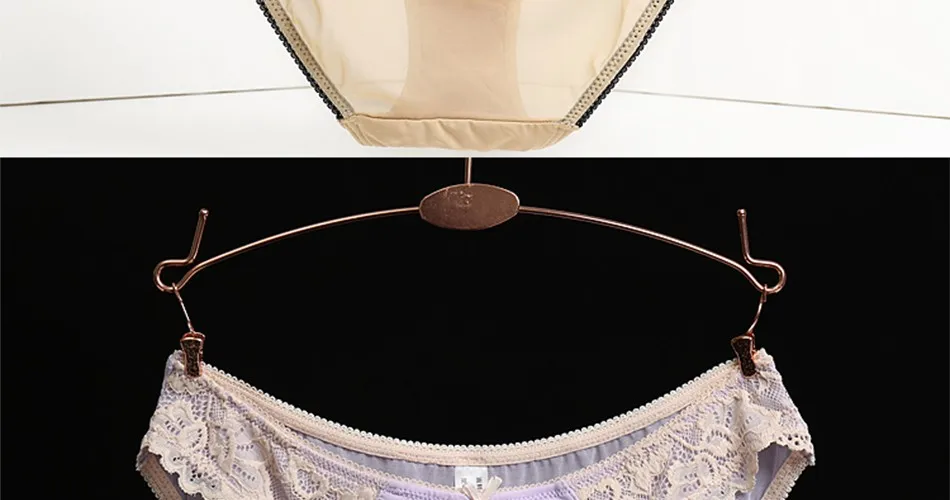 Women Sexy Lace Panties Seamless Cotton Breathable Underwear Hollow Briefs Plus Size Girl New Panty 30