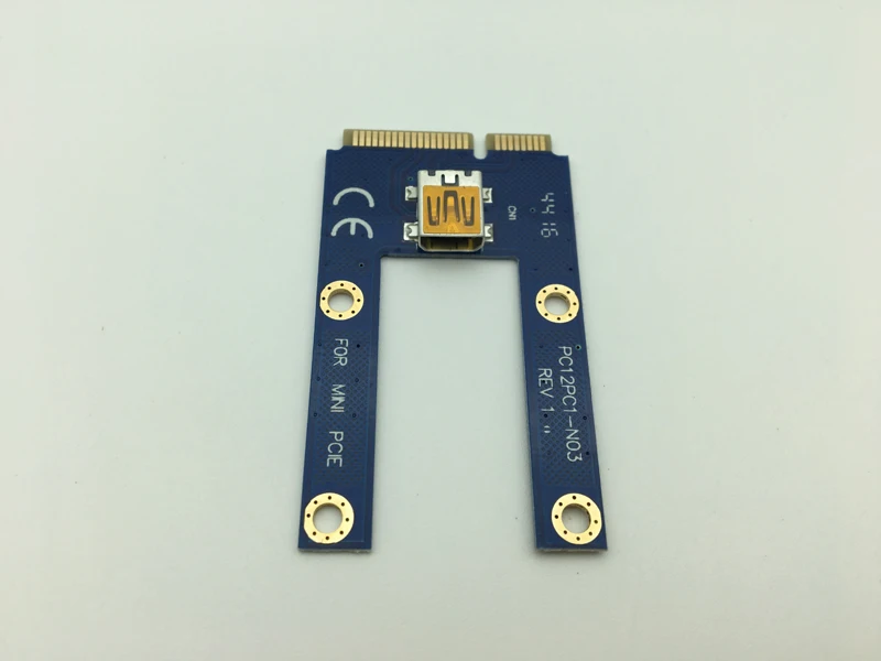 Мини PCIe Riser PCI Express 1x до 16x для ноутбука внешняя графическая карта GDC Miner Mini e