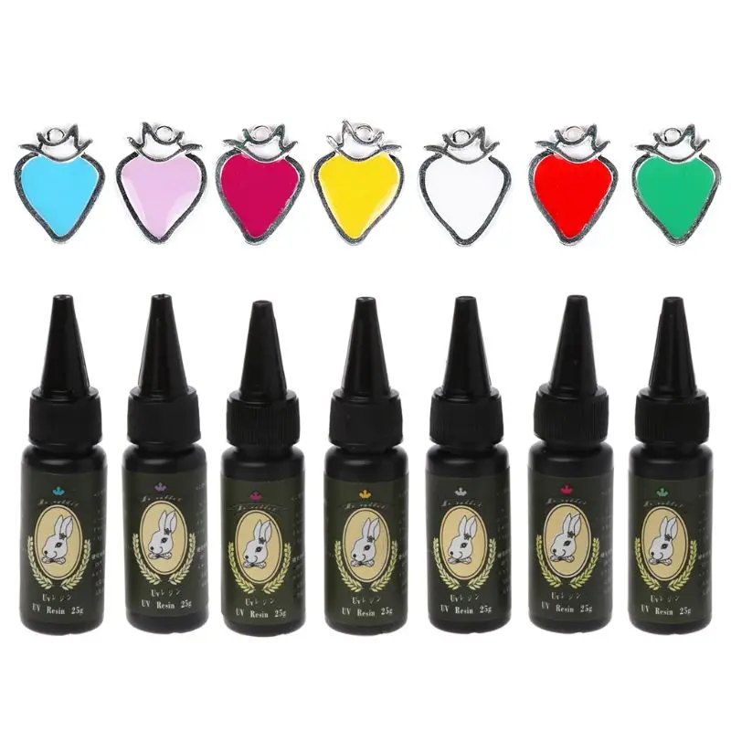 

UV Resin 25g DIY Glue Jewelry Hard Ultraviolet Resin Sunlight Activated Crafts