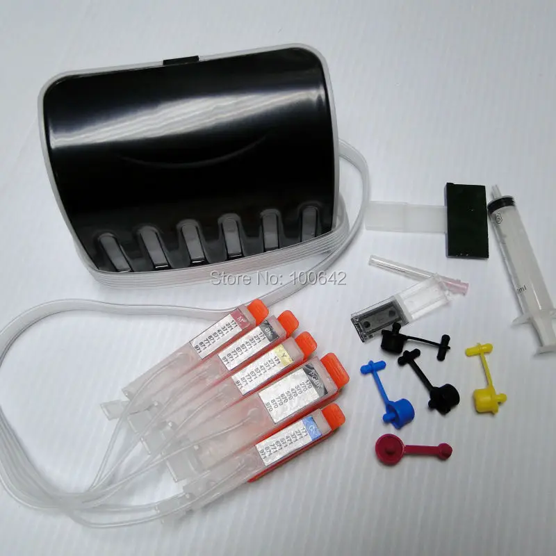 

5 color CISS ink cartridge with chip PGI-970 CLI-971 PGI-970XL CLI-971XL for Canon PIXMA MG5790 MG5795 TS5090