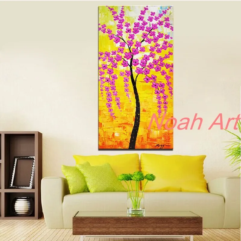 cherry tree oil painting (3)