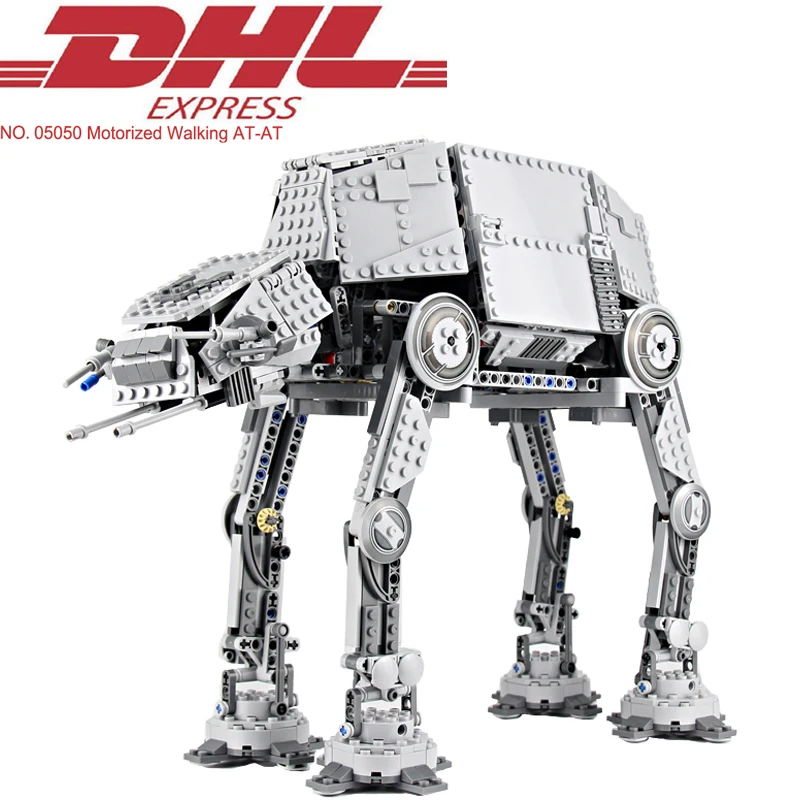 

Lepin 05050 1137Pcs Star Wars Motorized Walking AT-AT Model Building Kits Blocks Bricks Toys For Children Gift Compatible 10178