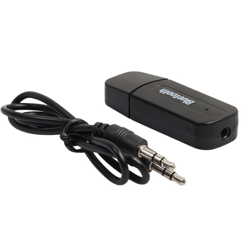 3 5 мм беспроводной Bluetooth 2 1 + EDR USB AUX аудио музыкальный приемник адаптер Oct24