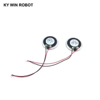 דק רמקול 2pcs חדש דק רמקול 8 אוהם 1.5 וואט קוטר 1.5W 8R רמקול 30mm 3 ס"מ עובי 5 מ"מ עם 1.25mm 10C אורך החוט הטרמינל (5)