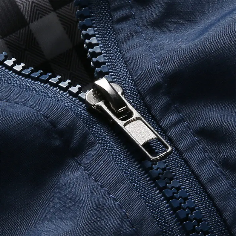 Plus Size 7XL Jacket Men Spring Summer Autumn Men jacket Coat Male Classic Oversized City Jacket Stand Collar Fashion Style 2019 07