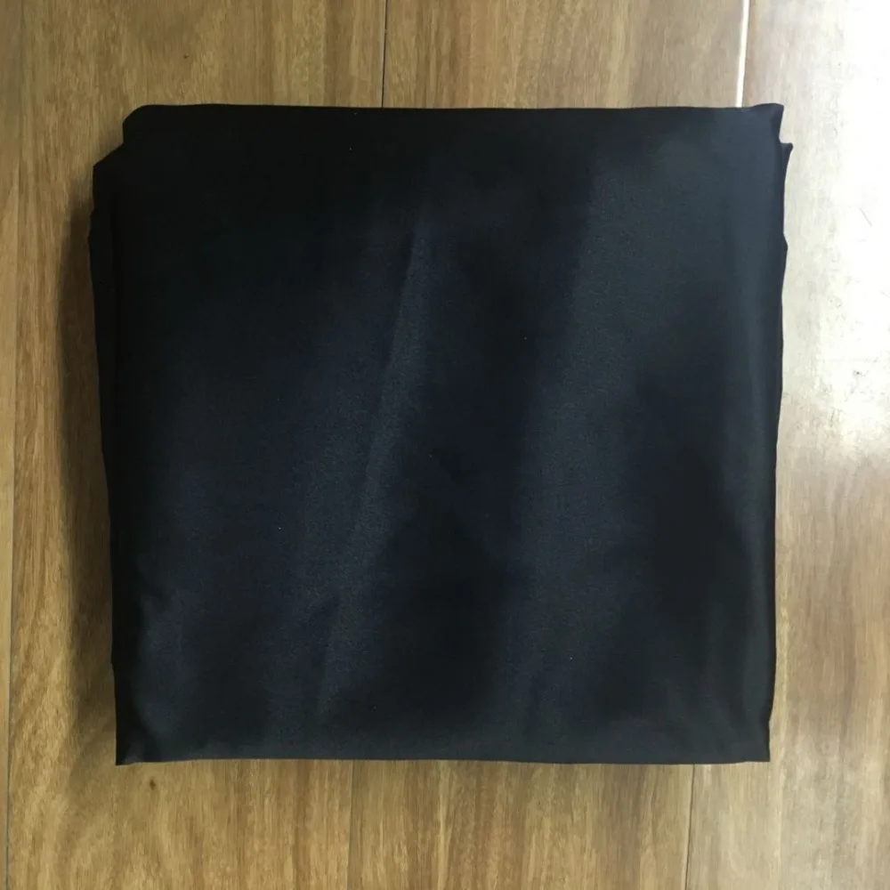 

black color, 30MM weight 114cm (45'' ) Mulberry Silk charmeuse fabric
