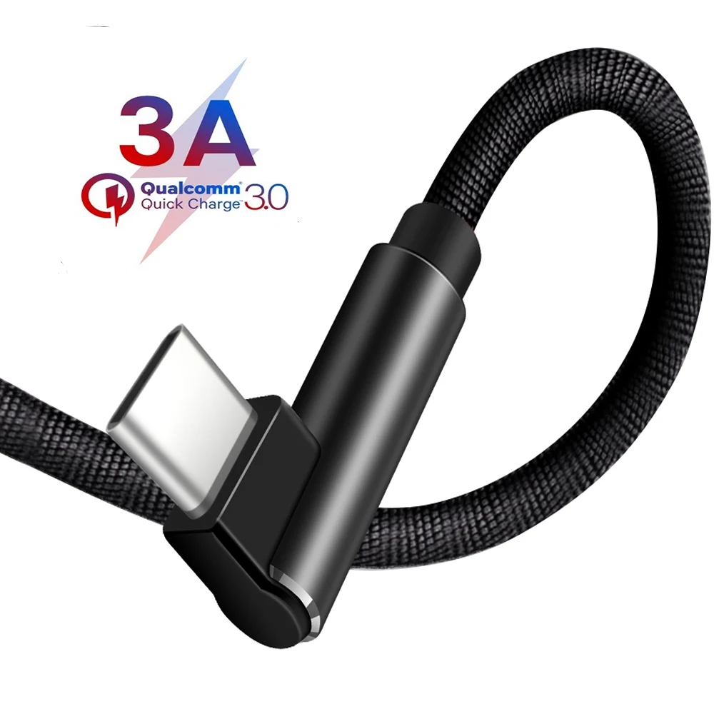 

3M 3A fast USB Type C Cable To USB C Cable For Samsung S10 Xiaomi mi 9 Oneplus 6t 6 PD Fast Charging Charger Type-C Cable