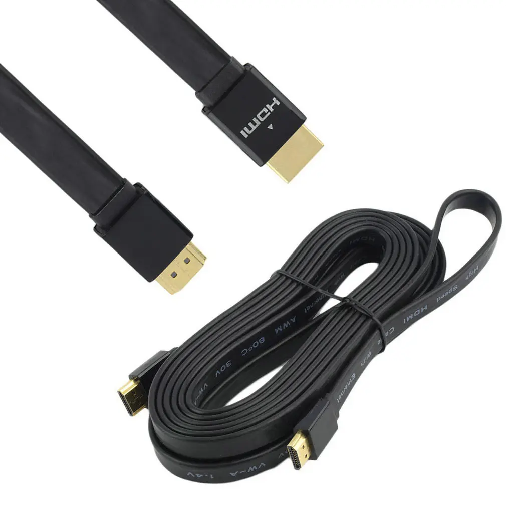 Профессиональный кабель HDMI 1,5 м/3 м/5 м позолоченный штекер 1080P 3D для HDTV компьютера Android tv кабель Кабо HDM высшее качество