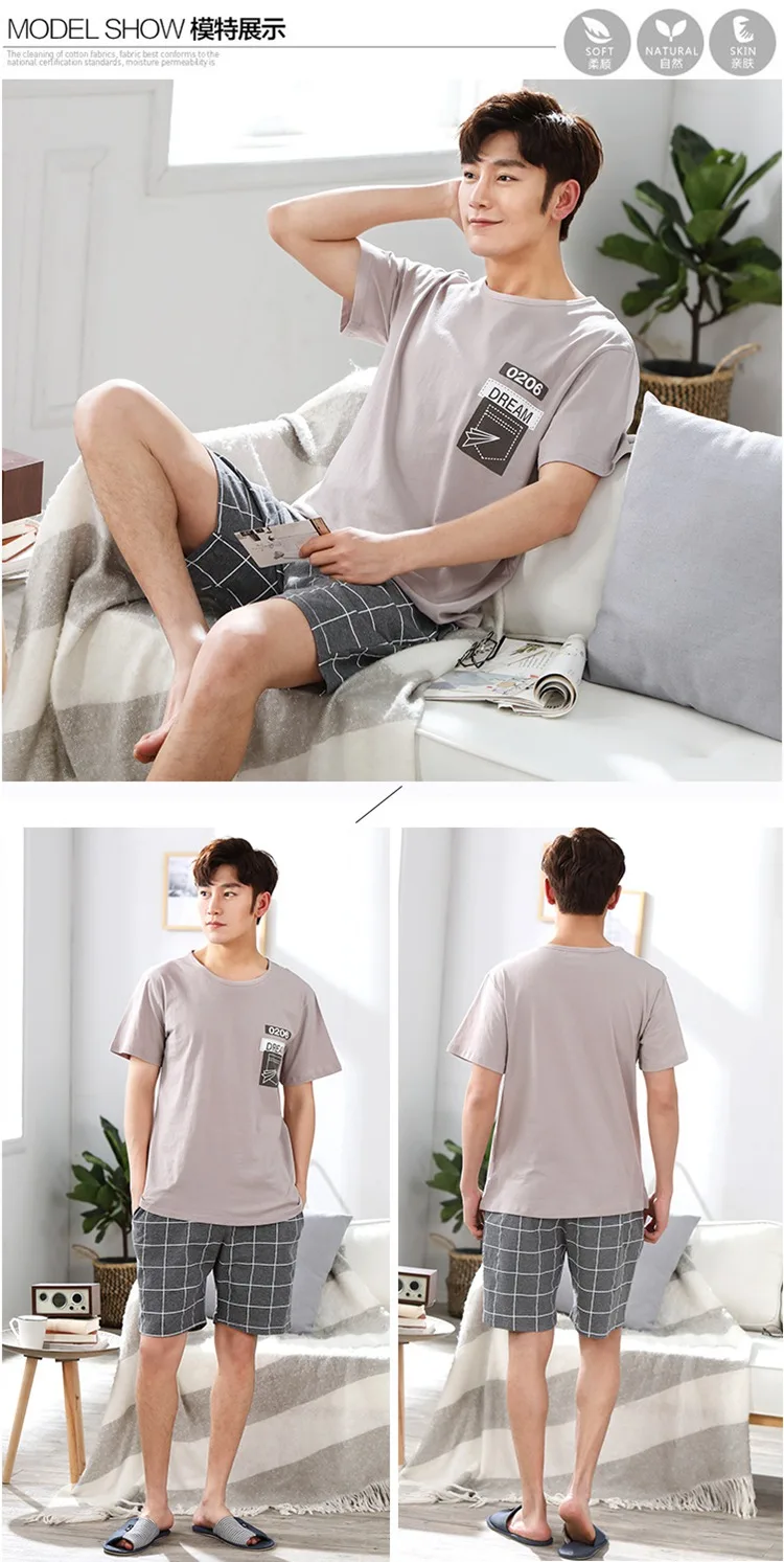 Cheap Conjuntos de pijama masculino