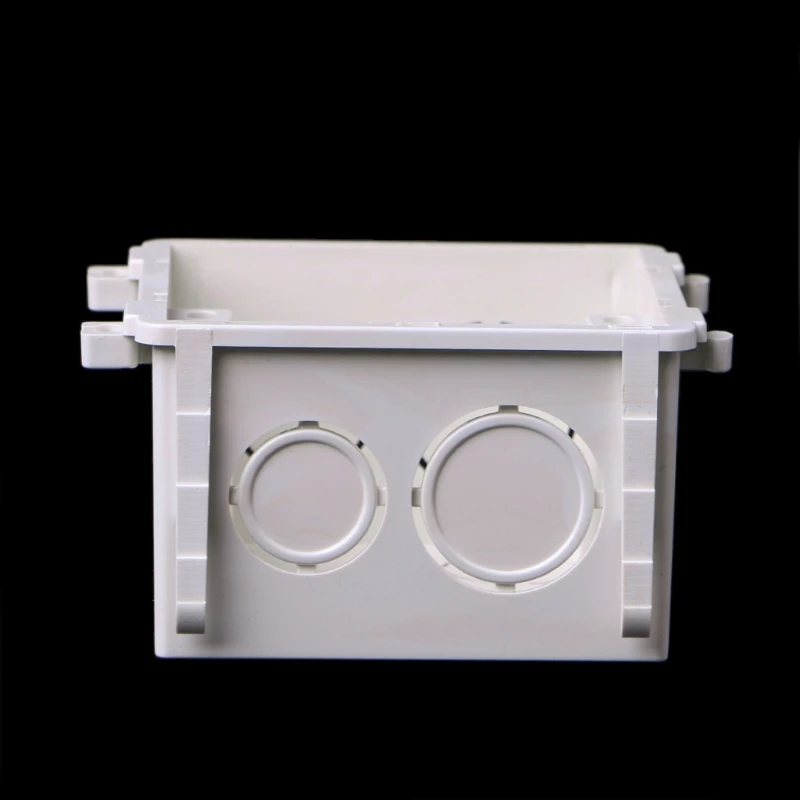 OOTDTY 86-Тип Распределительная коробка из ПВХ настенное крепление кассеты для переключателя гнездо основания