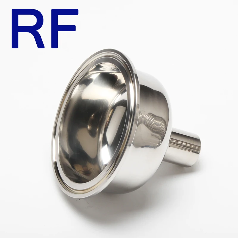 RF " x 2" Tri Clamp чаша редуктор, полушария редуктор SS304 санитарно нержавеющая сталь BHO закрытые петли Extractor запасных Запчасти