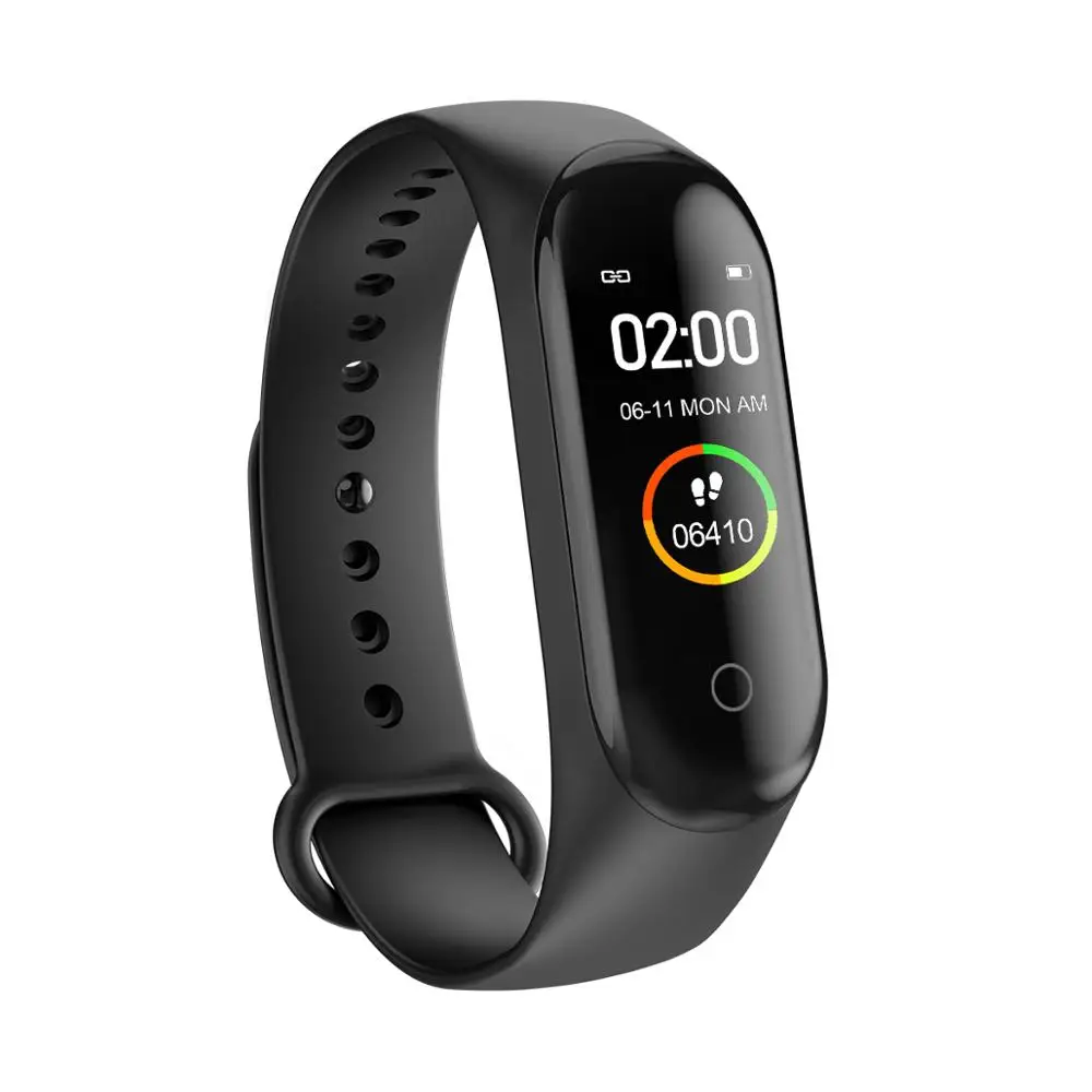 Monitor de Frequência Fitness de Saúde Pulseira Inteligente Taxa Cardíaca Pressão Pedômetro Esportiva pk m3 m4 - Image 2