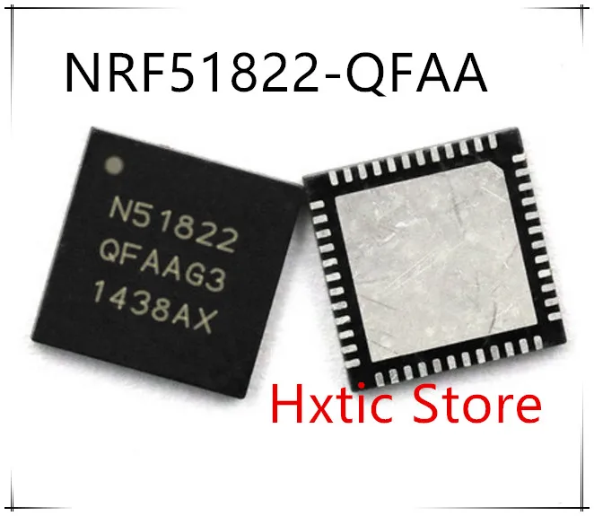 10pcs lot NRF51822 QFAA NRF51822 N51822 QFN 48