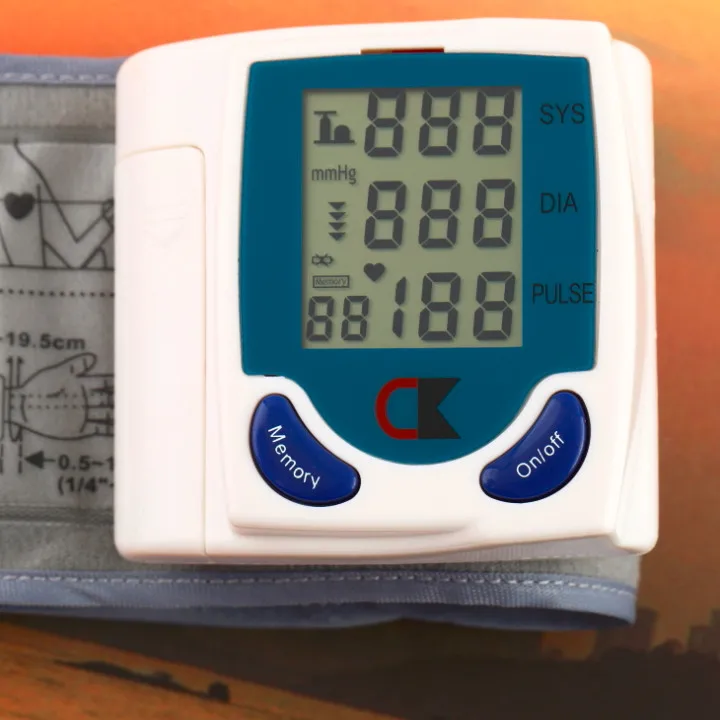 Цифровой измеритель кровяного давления с ЖК-дисплеем, измеритель сердечного ритма, измеритель пульса, тонометр, Сфигмоманометры