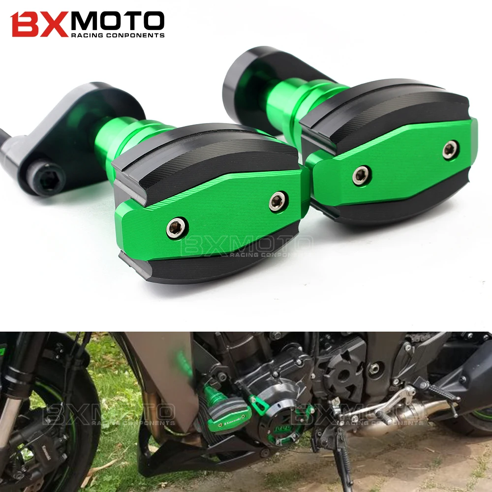 2x для kawasaki Z1000 Z 1000 2017 CNC алюминиевые падающие протекторы мотоцикл левая и правая
