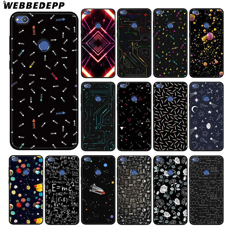 WEBBEDEPP Smoke Culture E mc2 Мягкий силиконовый чехол для Huawei Honor Mate 20 10 8X 8C 8 6A 7A 7X 7C Lite Pro TPU |