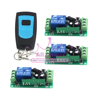 

New Style DC 12V Signal Channel Fixed Encoding Switch + Wireless Remote Control Promotion