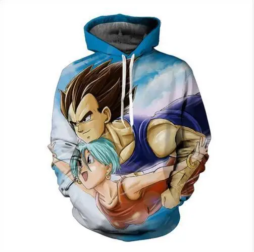 

Dragon Ball Z 3d Hoodies Pullovers Sweatshirts Anime Funny Cartoon Sweatshirt 2018 New Design Famous Brand Hoodies