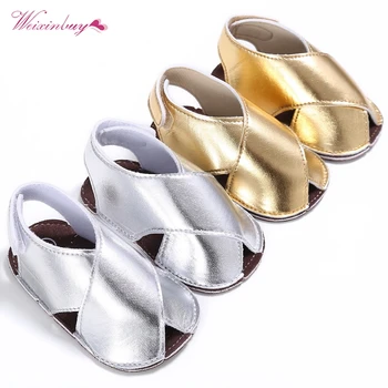 

Newborn Toddler Sandals beautiful simple Summer children's soft bottom shoes
