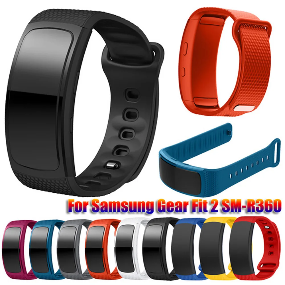 Новый Сменный мягкий силиконовый ремешок для часов спортивный Samsung Gear Fit 2 SM R360