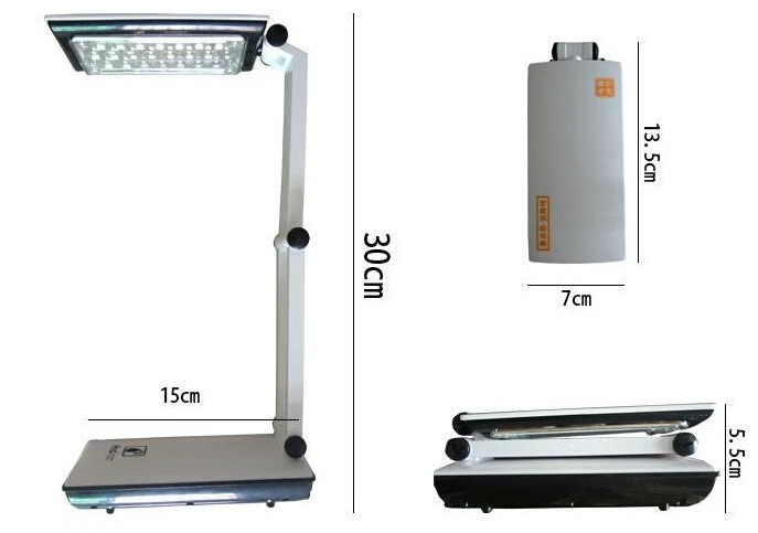 1 шт., сенсорный 22 СВЕТОДИОДНЫЙ модный складной перезаряжаемый Настольный светильник для чтения