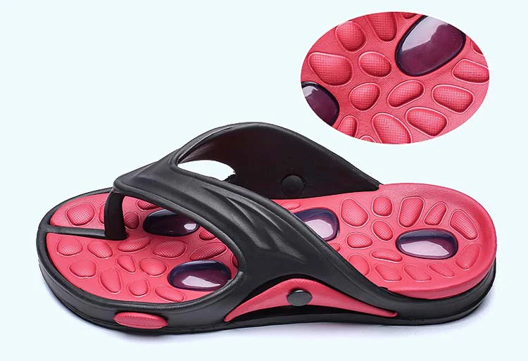 Summer Men Flip Flops Male Mixed Color Slippers Men Casual PVC EVA Shoes Summer Fashion Flats Comfortable Sandals Size 40~45