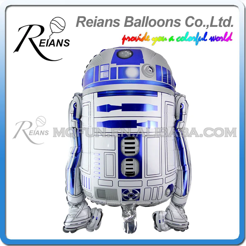 Оптовая продажа 500 шт. REIANS 69 см Мультяшные Звездные войны R2D2 BB8 Детские вечерние