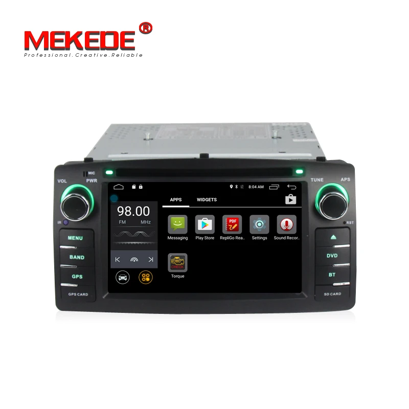 2 DIN font b Car b font DVD GPS player for BYD F3 TOYOTA COROLLA E120
