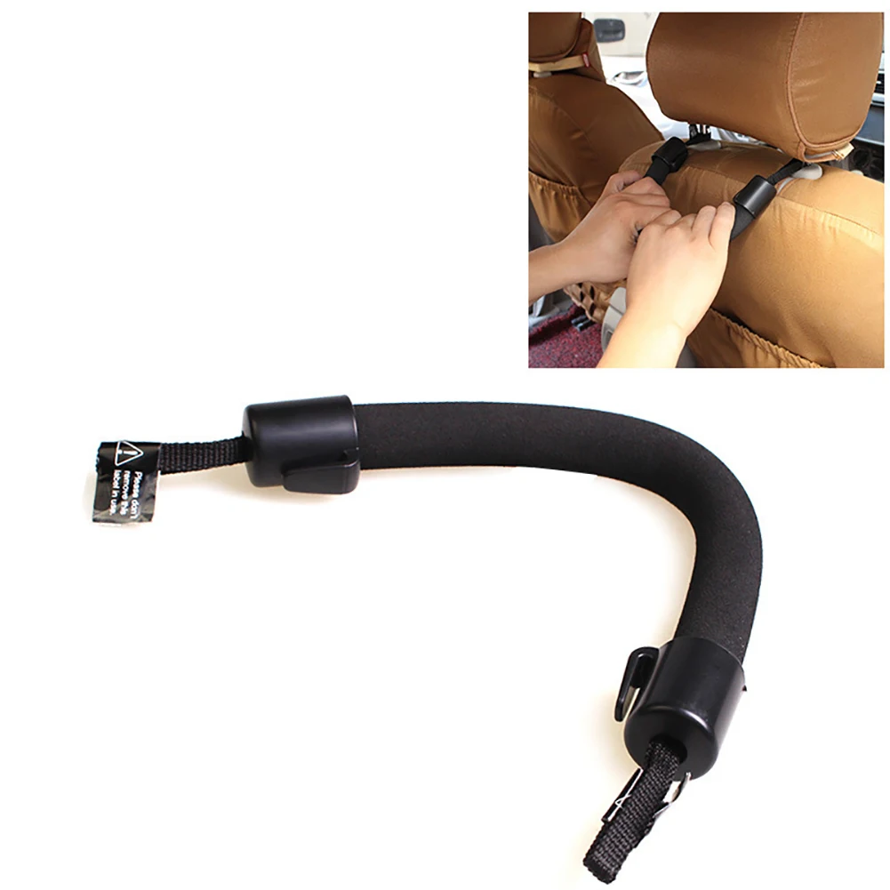 

Auto Car Back Seat Headrest Hanger Hook Safety Handle for Bag Purse Grocery