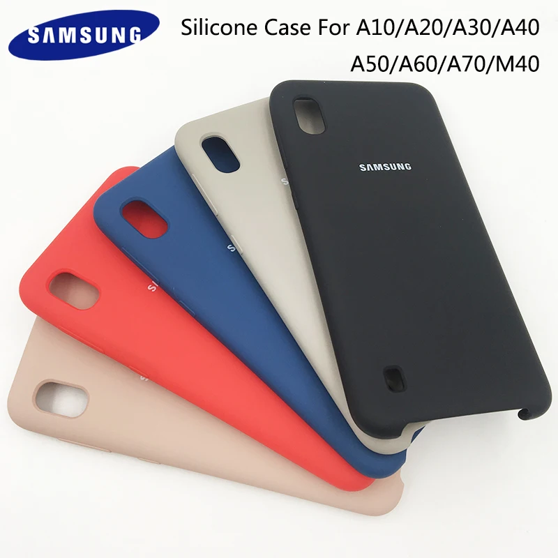 

Original Soft Liquid Silicone Case For Samsung Galaxy A10 a10 A20 a20 A30 a30 A40 a40 A50 a50 A60 a60 M40 m40 A70 a70 Case +logo