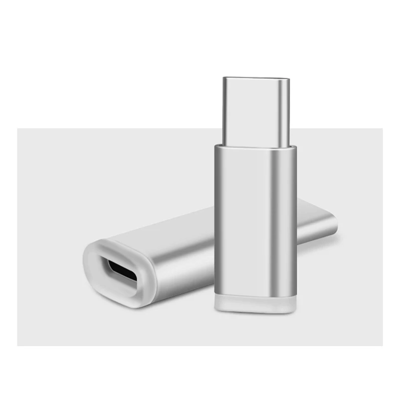 Micro USB To Type C Adapter Mini Charging Connector Type-C Adaptores Android Micro To USB C Fast Charge Support Drop Shipping (3)