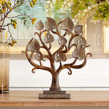 

Chinese Style Resin Banyan Tree furnishing articles Creative household adornment example sitting room porch Home Decorati