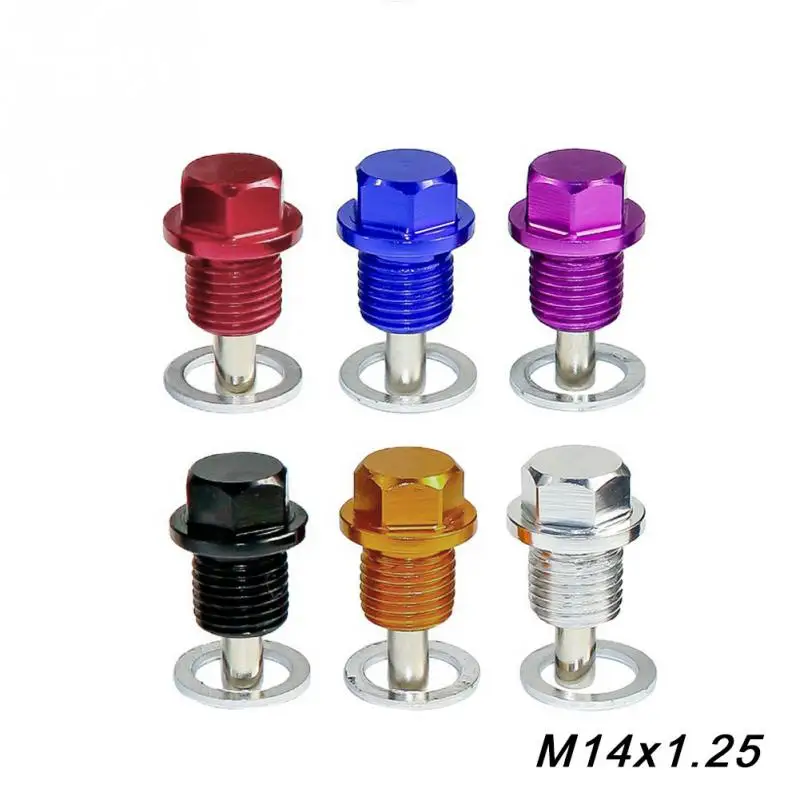 

Oil Drain Magnetic Plug And Oil Drain Carter Nut M12*1.25/1.5 Car Accessories