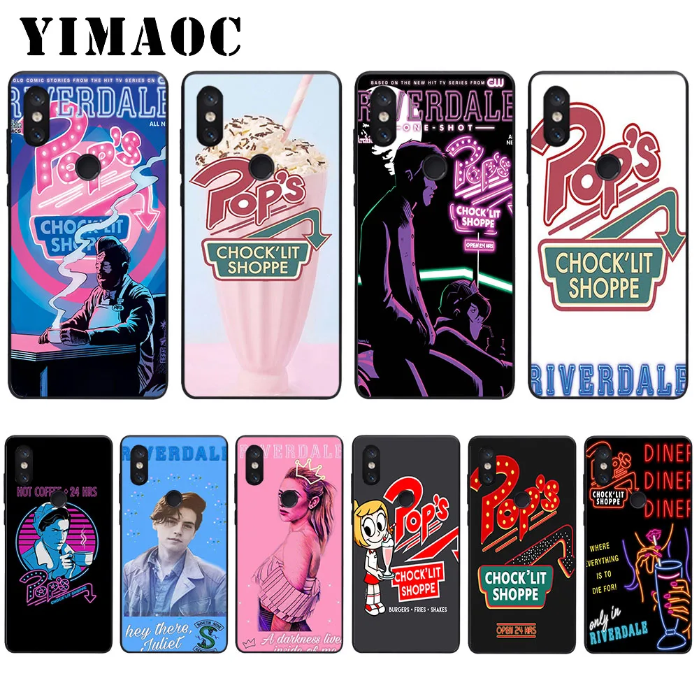 

YIMAOC Pop's Chock'lit Shoppe Riverdale Soft Case for Xiaomi Mi5 Mi5S Mi6 Mi9 Mi8 Lite SE A1 A2 Lite Pocophone F1 MAX 3