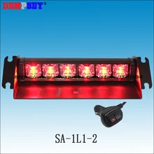 Sa-1l1-2 пожарной машины аварийного Строб светодиодный Тип загорается лампочка/двухслойные тире огни/10-30 В Multi- напряжение светодиодный красный интерьер козырек свет/