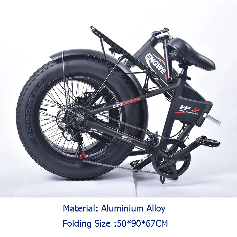 Sale Electric bike 48V10A Lithium Battery 20" 4.0 fat Tire Snow e Bike Aluminum Folding 350W Powerful electric Bicycle Mountain ebike 7