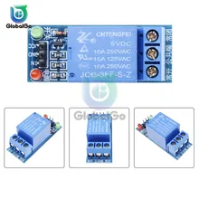 DC 5V 1 Channel Relay Module With Red Green Light Low Level Trigger Expansion Board for arduino fr4 bluetooth sensor expansion board module red blue black